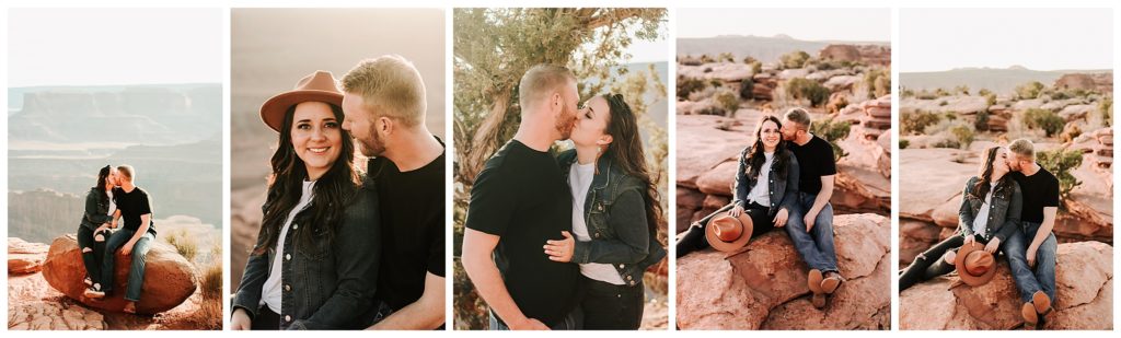 moab engagement photos at dead horse state park by adrian wayment photo
