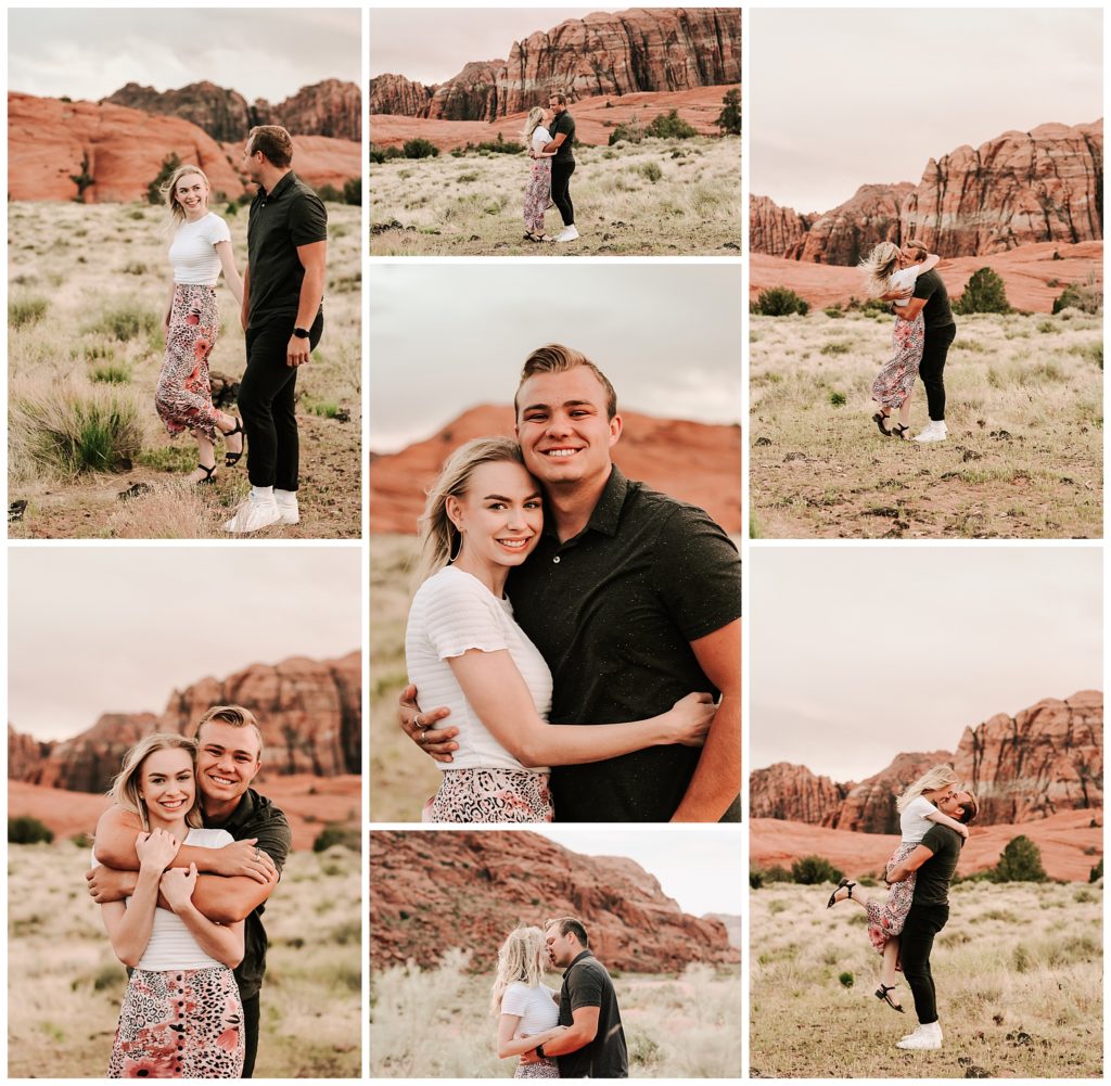 utah engagement photos at snow canyon by adrian wayment photo