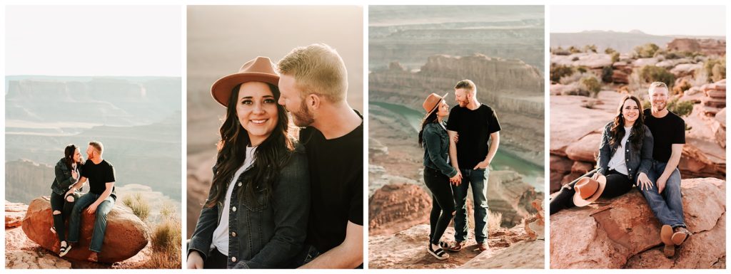 utah engagement photos taken at dead horse point by adrian wayment photo