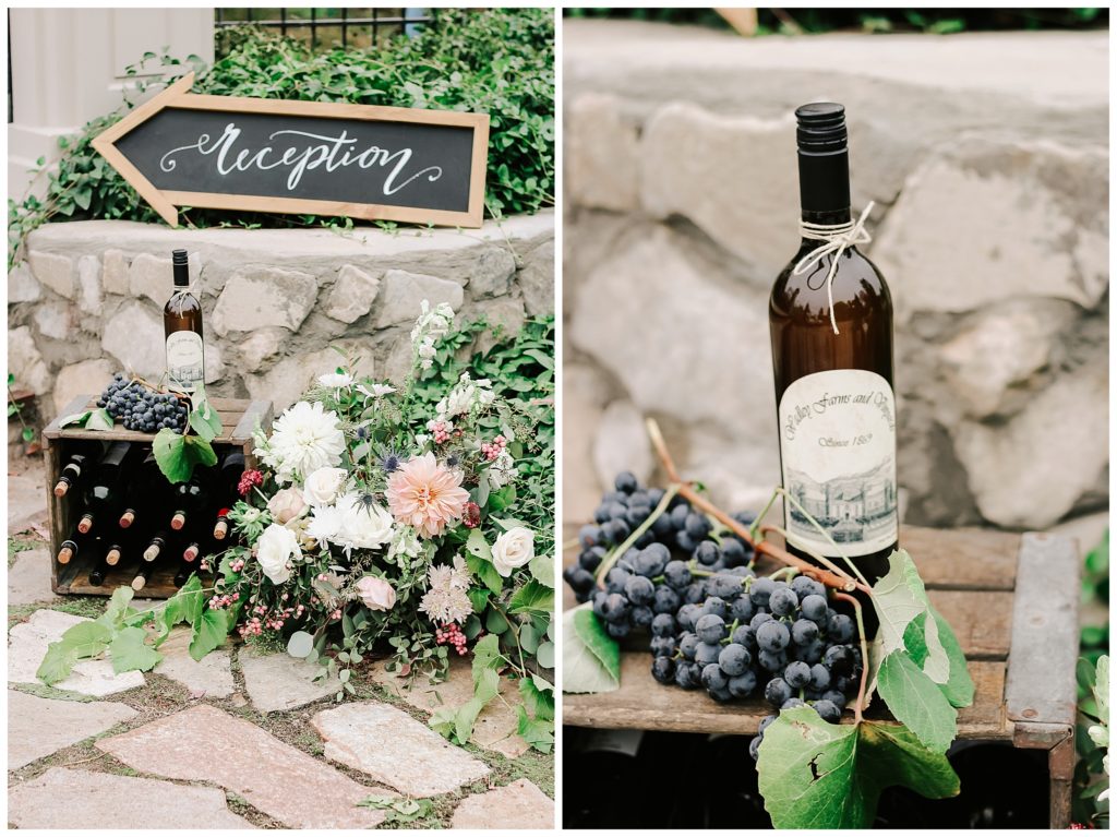 wine for a wadley farms wedding by adrian wayment photo