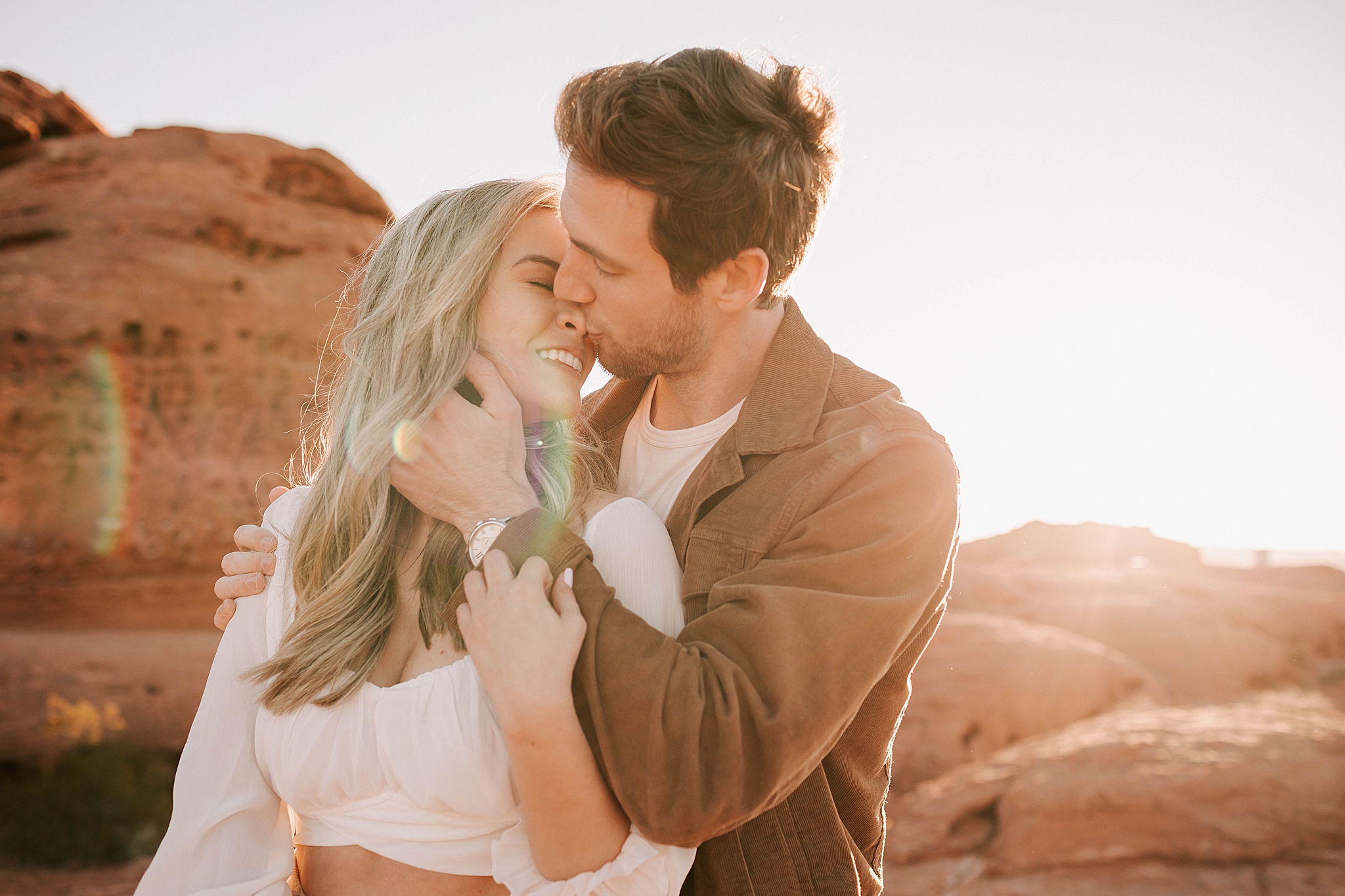 engagement photos taken in st george utah by adrian wayment photo