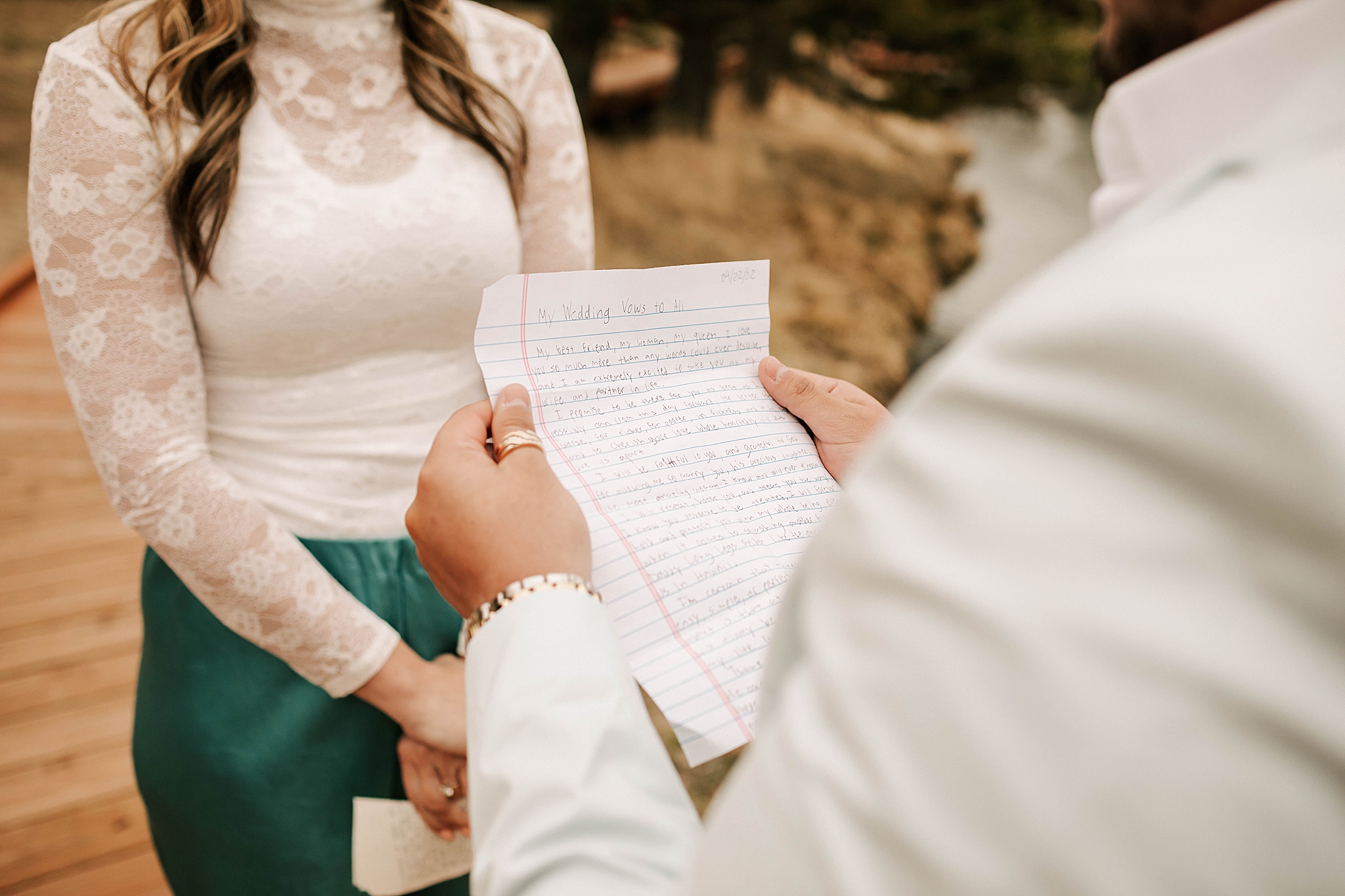 wyoming elopement vows taken by adrian wayment photo