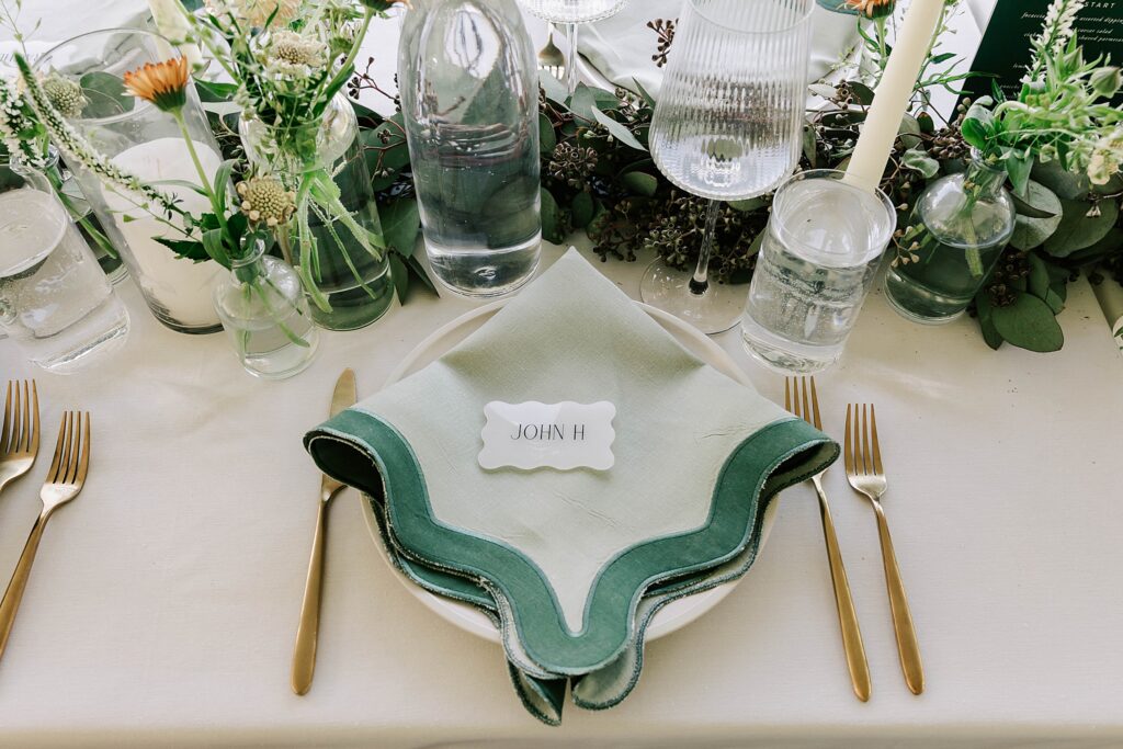 table manners tablescape at a trail creek ranch wedding taken by local photographer adrian wayment.